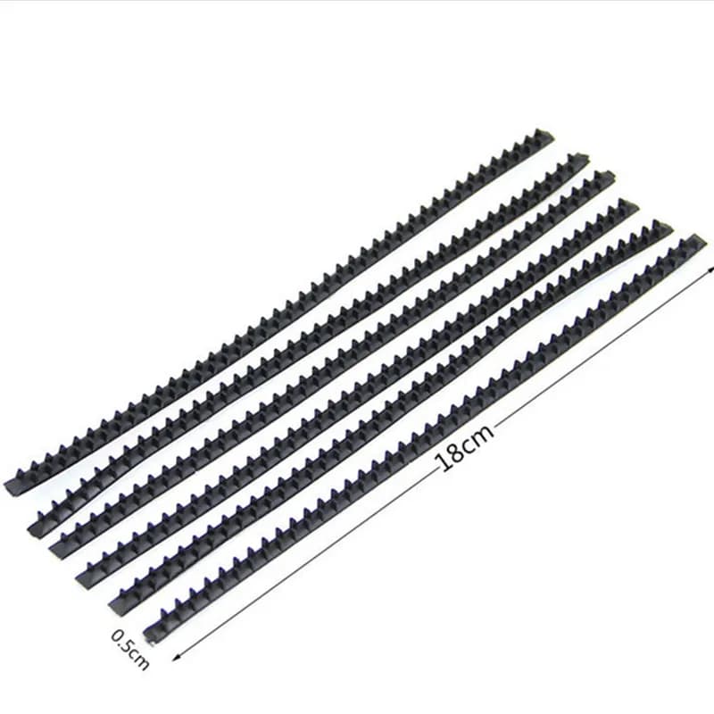 NEW KOREA DESIGN plastic comb teeth on headband with adhesive hair band accessories 0.5*18cm