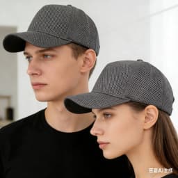 Men's Big Head High Crown Trucker Hats Breathable Full Mesh Snapback Baseball Caps Sun Protection Outdoor Plus Size 56-64cm