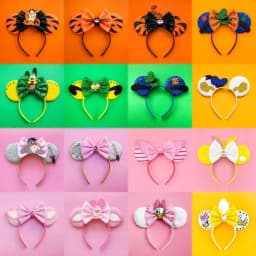 Disney Yellow Mickey Mouse Ears Hairbands The Lion King Simba Headbands for Girls Kids Pumbaa Headwear Women Hair Accessories