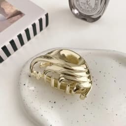 New Exquisite Metal Hair Claw Elegant Hollow Geometric Small Hair Clips Korean Barrettes Girs Hairpin Fashion Hair Accessories