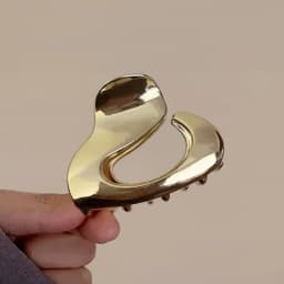 New Exquisite Metal Hair Claw Elegant Hollow Geometric Small Hair Clips Korean Barrettes Girs Hairpin Fashion Hair Accessories