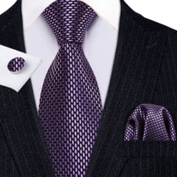 Hi-Tie Mens Gift Tie Set Striped Paisley Floral Pink Red Grey Black Wedding For Men Design Hanky Cufflink Dropshipping