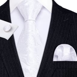 Hi-Tie Mens Gift Tie Set Striped Paisley Floral Pink Red Grey Black Wedding For Men Design Hanky Cufflink Dropshipping