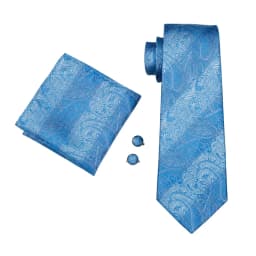 Hi-Tie Mens Gift Tie Set Striped Paisley Floral Pink Red Grey Black Wedding For Men Design Hanky Cufflink Dropshipping