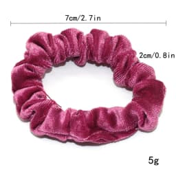 24/50/6pcs Scrunchies Women Velvet accessoires for boutique Cute Leopard High Quality Elastic Headwear Ponytail Hair Tie