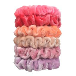 24/50/6pcs Scrunchies Women Velvet accessoires for boutique Cute Leopard High Quality Elastic Headwear Ponytail Hair Tie