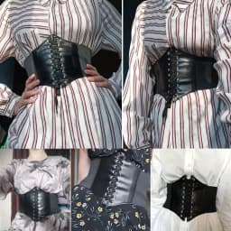 Women Corset Punk Black Wide Belt Leather Slimming Body Belts For Women Cummerbunds Elastic High Waist Belt Female Dress Corsets