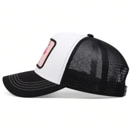 Unisex Flamingo Patch Embroidery Baseball Net Caps Spring and Summer Outdoor Adjustable Casual Hats Hip Hop Hat Sunscreen Hat