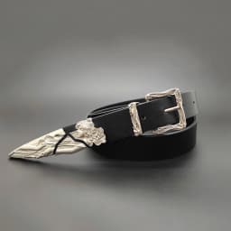 Irrgular Silver Curving Buckle Waist Belts Unisex Punk Y2K Rock Street Jeans Strap Luxury Designer Cinturones Para Hombre Belts