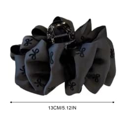 Women Elegant Three Layers Large Chiffon Bow Hair Claw Sweet Hair Decorate Headband Hair Claw Clip Fashion Hair Accessories