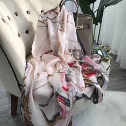 2025 Hangzhou 100% Natural Real Silk Scarf Women Bandana long Scarves Wrap Kerchief Luxury High Quality Hijab Echarpe pashmina