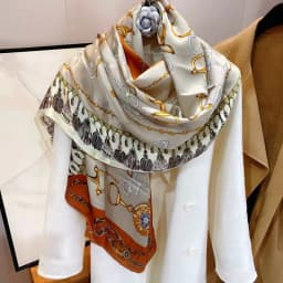 2025 Hangzhou 100% Natural Real Silk Scarf Women Bandana long Scarves Wrap Kerchief Luxury High Quality Hijab Echarpe pashmina