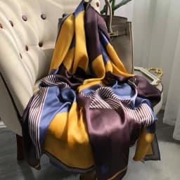 2025 Hangzhou 100% Natural Real Silk Scarf Women Bandana long Scarves Wrap Kerchief Luxury High Quality Hijab Echarpe pashmina