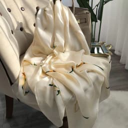 2025 Hangzhou 100% Natural Real Silk Scarf Women Bandana long Scarves Wrap Kerchief Luxury High Quality Hijab Echarpe pashmina