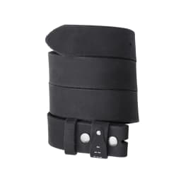 Retro 3.8cm Width Top Layer Cowhide Leather Belt for Men and Women Vintage No Buckle Casual Belts Fit Daily Wear