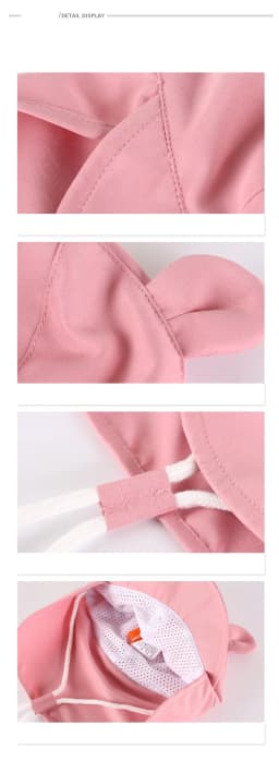 Adjustable Baby Sun Hats with Neck Flap Protection - Perfect Swim & Play Toddler Hat for Girls & Boys