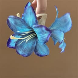 Super Fairy Emulational Lily Flower Hair Claw Clips for Women Mori Style Acrylic Shark Clip Travel Party New Accessories
