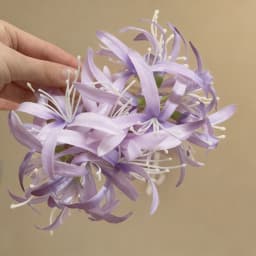 Super Fairy Emulational Lily Flower Hair Claw Clips for Women Mori Style Acrylic Shark Clip Travel Party New Accessories