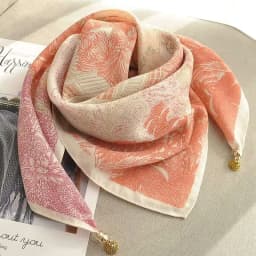 2025 New Plaid Flower Print Scarves With Magnetic Buckle 65cm*65cm Square Cotton and Linen Neck Wraps Elegant Bag Handle Bands