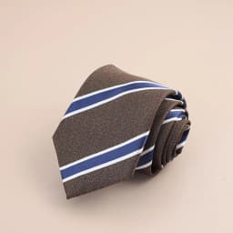 8cm Mens Fashion Brown Color Neckties Polyester Jacquard Paisley Striped Neck Ties Vintage Business Formal Tie Tuxedo Cravat