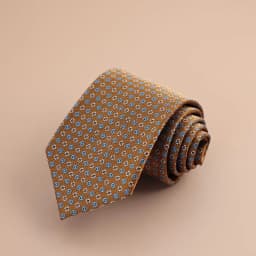 8cm Mens Fashion Brown Color Neckties Polyester Jacquard Paisley Striped Neck Ties Vintage Business Formal Tie Tuxedo Cravat