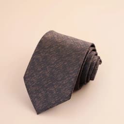 8cm Mens Fashion Brown Color Neckties Polyester Jacquard Paisley Striped Neck Ties Vintage Business Formal Tie Tuxedo Cravat