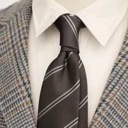 8cm Mens Fashion Brown Color Neckties Polyester Jacquard Paisley Striped Neck Ties Vintage Business Formal Tie Tuxedo Cravat