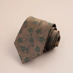 8cm Mens Fashion Brown Color Neckties Polyester Jacquard Paisley Striped Neck Ties Vintage Business Formal Tie Tuxedo Cravat