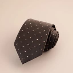 8cm Mens Fashion Brown Color Neckties Polyester Jacquard Paisley Striped Neck Ties Vintage Business Formal Tie Tuxedo Cravat