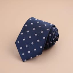 8cm Mens Fashion Brown Color Neckties Polyester Jacquard Paisley Striped Neck Ties Vintage Business Formal Tie Tuxedo Cravat