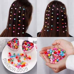 100Pcs Colorful Small Girls Hair Clips Cute Flower Star Hair Claws Styling Hair Braid Hairpins Kids Hair Accessories Headwear