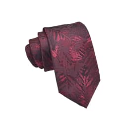 Men's Pre-tied Floral Silk Tie, Business Casual Wedding Tie, Handcrafted High-Quality, Standout Pairing