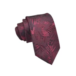 Men's Pre-tied Floral Silk Tie, Business Casual Wedding Tie, Handcrafted High-Quality, Standout Pairing