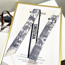 2025 Spring New Design Women Silk Ribbon Scarf Handbag Handle Wrap Bag Ribbon Scarf Women Girls Headband Wrist Ribbon Scarf