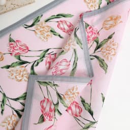 3 Packs of Elegant Flower Handkerchiefs for Women, Pure Cotton Sweat Towels, Flap Pocket Pants Towels, Wedding Supplies, Business Gifts, Mother's Day Gifts