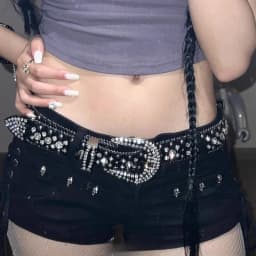Punk Rhinestone Belt Belt Brand 2.3cm Y2K Bling Sequin Designer Belts Pu Fashion Waistband Jeans Pants Decor Belt for Women Men