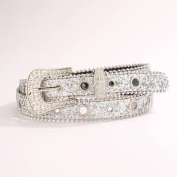 Punk Rhinestone Belt Belt Brand 2.3cm Y2K Bling Sequin Designer Belts Pu Fashion Waistband Jeans Pants Decor Belt for Women Men