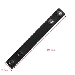 Belt Keepers for Duty Belt, Nylon Belt Keeper Tactical Belt Keeper with Double Snaps for Security Police Belt Fixing