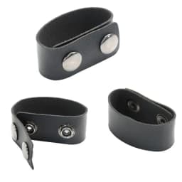 Belt Keepers for Duty Belt, Nylon Belt Keeper Tactical Belt Keeper with Double Snaps for Security Police Belt Fixing