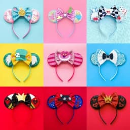 Disney Mary Poppins Hair Accessories Women Handbag Umbrella Ears Headband Girls Fairy Flower Hat Bow Hairband For Kids Festivals