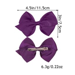 5pcs Cute Grosgrain Ribbon Hair Bows Clips for Girls Cute Hair Clips 30 Colors Hair Bows Barrettes Clips Kids Hair Accessories