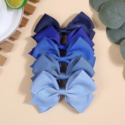 5pcs Cute Grosgrain Ribbon Hair Bows Clips for Girls Cute Hair Clips 30 Colors Hair Bows Barrettes Clips Kids Hair Accessories