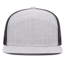 Simple spliced smooth board baseball caps for men and women, outdoor mesh fabric, summer flat edge mesh caps, hip-hop trend