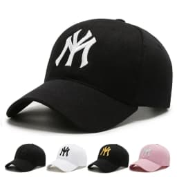 Unique Embroidered Fashion Letter Baseball Cap with Adjustable Sun Visor for Men and Women Outdoors
