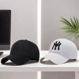Unique Embroidered Fashion Letter Baseball Cap with Adjustable Sun Visor for Men and Women Outdoors