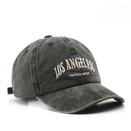 BaseballCap Female Spring and Autumn Korean Version Shows Face Small Ins Tide Denim Washed Letter Cap Male Comfortable Versatile