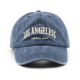 BaseballCap Female Spring and Autumn Korean Version Shows Face Small Ins Tide Denim Washed Letter Cap Male Comfortable Versatile