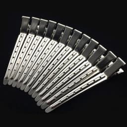Woman Silver Hair Clips Metal Hairdressing Sectioning Clip Clamps Barber Hair Cut Use Styling Tools Hair Root Fluffy Hairpin