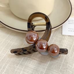 Korea Pearls Cross Hair Claws Crabs For Women Girls Sweet Hair Ornament Barrettes Hair Clips Hairpin Fashion Hair Accessories