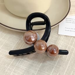 Korea Pearls Cross Hair Claws Crabs For Women Girls Sweet Hair Ornament Barrettes Hair Clips Hairpin Fashion Hair Accessories